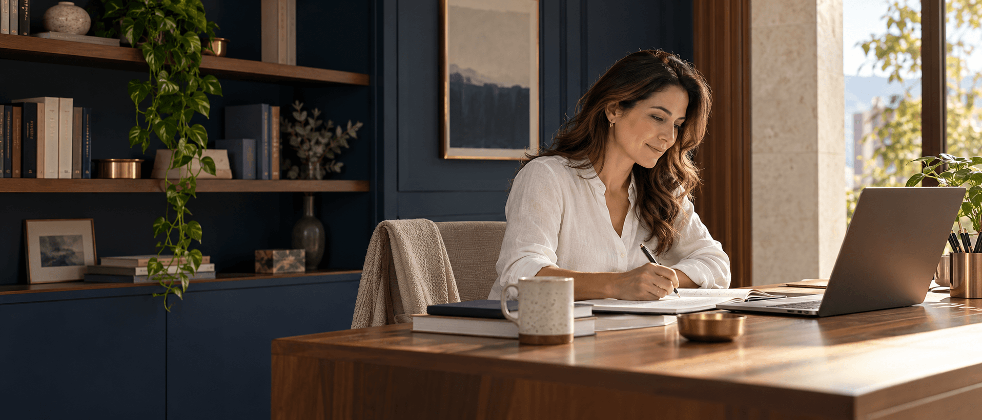 Coach revisa documentos de su acreditación