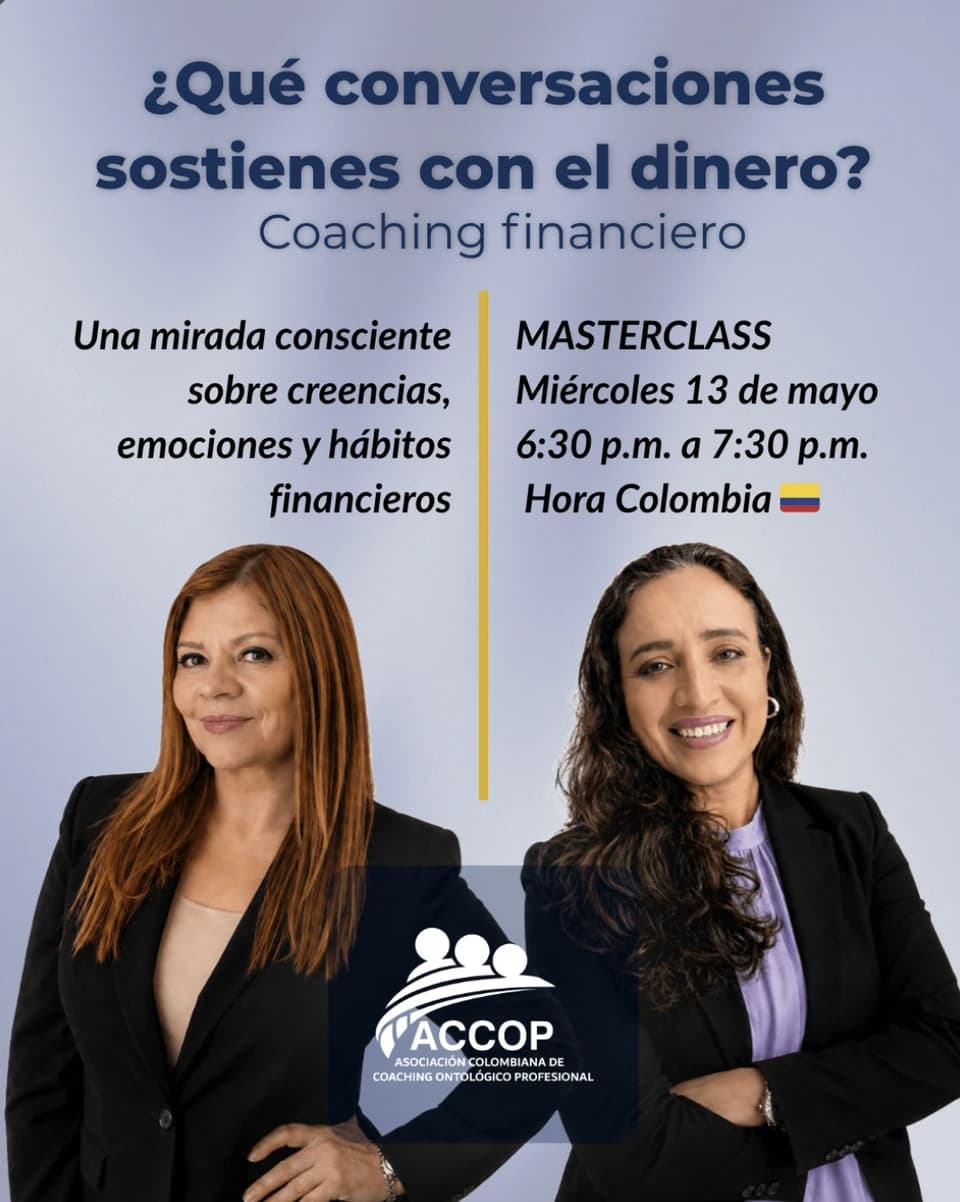 Post de ACCOP: ¿Qué conversaciones sostienes con el dinero?