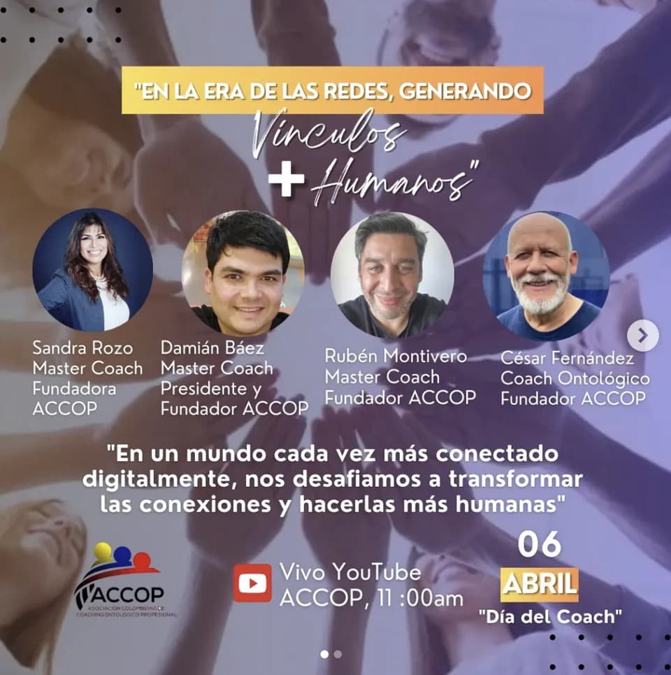 Post de ACCOP: Día del Coach: vínculos más humanos