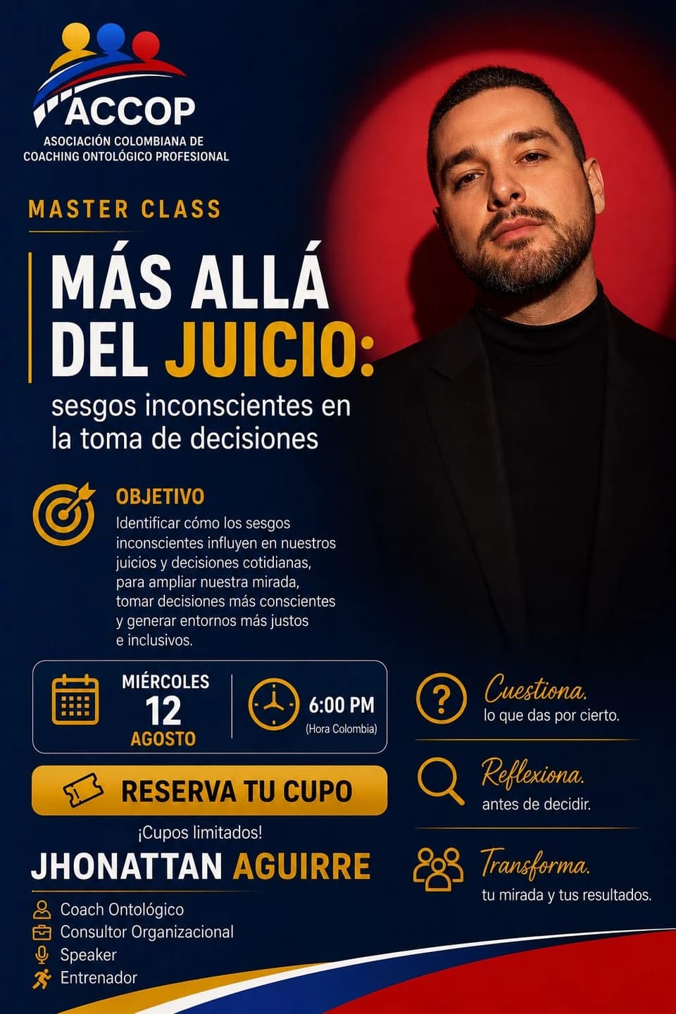 Post de ACCOP: Más allá del juicio: sesgos inconscientes en la toma de decisiones