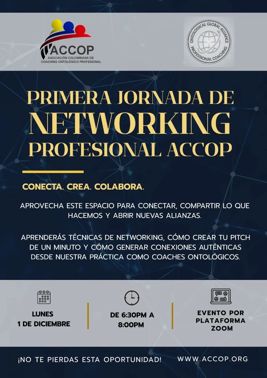 Post de ACCOP: Primera Jornada de Networking Profesional ACCOP