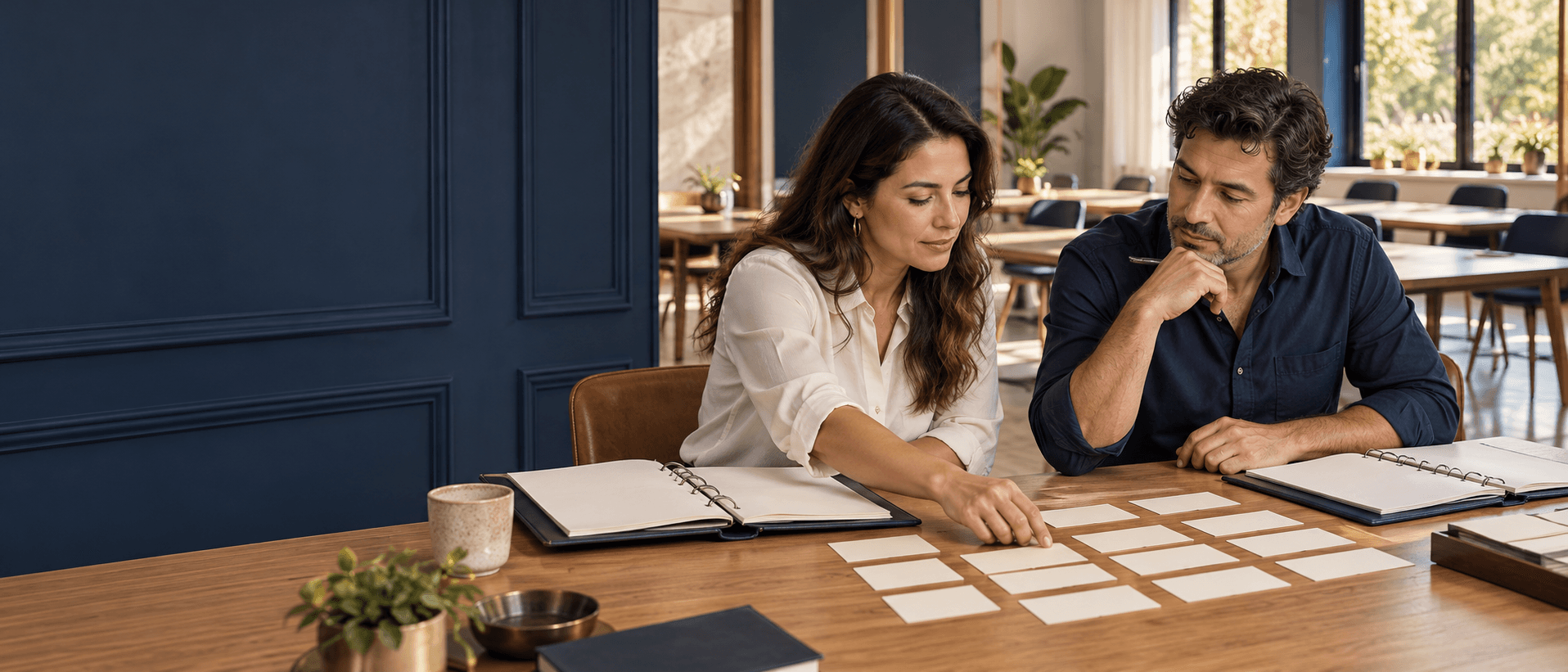 Profesionales revisan un programa de formación