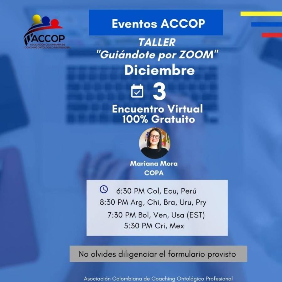 Taller: Gui&aacute;ndote por Zoom